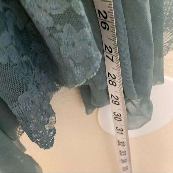 WEISSMAN Dance Costume lyrical dress Sage green Keep On Breathing 11641 MC - Picture 4 of 11